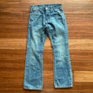 Levis 527 Slim Bootcut Jeans
